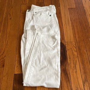 J. Crew white jeans size 27
